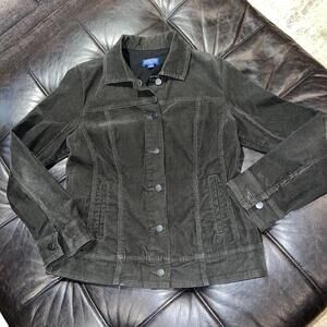 Pendleton Jacket Women’s  Medium M Green Corduroy